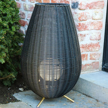 Cargar imagen en el visor de la galería, Lámpara sobremesa PVC negro Ø30x50 LED 3W IP44 - LULS0146