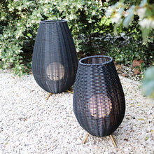 Cargar imagen en el visor de la galería, Lámpara sobremesa PVC negro Ø30x50 LED 3W IP44 - LULS0146