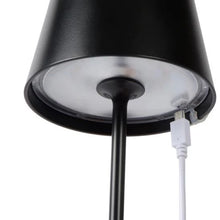Cargar imagen en el visor de la galería, Lámpara de mesa aluminio negro táctil 2,2W LED - LULS0201