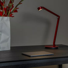 Cargar imagen en el visor de la galería, Lámpara de escritorio aluminio rojo 49x20x47 cm 7W LED - LULS0234