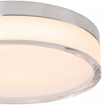 Cargar imagen en el visor de la galería, Lámpara de techo acrílico Ø 23x5,9 cm 1x11W ópalo 2700K 4000K - LUPL0114