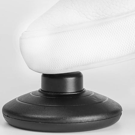 Interruptor De Pie Negro Unipolar - Para Lámparas De Mesa, Pie O Cocina | Control Práctico Con El Pie