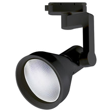 Cargar imagen en el visor de la galería, Foco riel metal negro Ø11,5x24 cm E27 par 30 - MUFO0071