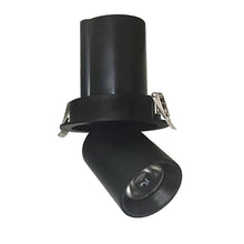 Cargar imagen en el visor de la galería, Foco embutido extraible aluminio negro 11 cm 12W LED - MUFO0134