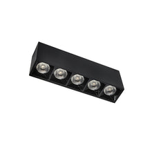 Cargar imagen en el visor de la galería, Foco sobrepuesto Negro LED 10W 13.5cm 3000K IP40 - MUFO0137