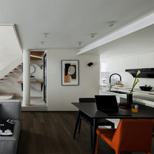 Cargar imagen en el visor de la galería, Foco sobrepuesto blanco interior negro LED 20W 26,8 cm 3000K IP40 - MUFO0138