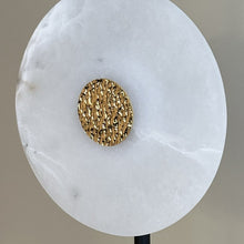 Cargar imagen en el visor de la galería, Lámpara de pie vidrio alabastro metal negro Ø25cm LED 15W - ONLP0014