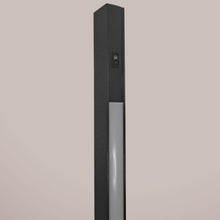 Cargar imagen en el visor de la galería, Lámpara de pie negro con sensor LED 24w 3000K - OYLP0001