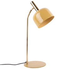 Cargar imagen en el visor de la galería, Lámpara sobremesa metal amarillo miel dorado 9.5x56 cm E14 - PGLS0041