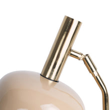 Cargar imagen en el visor de la galería, Lámpara sobremesa metal caramelo dorado Ø19.5x56 cm E14 - PGLS0046