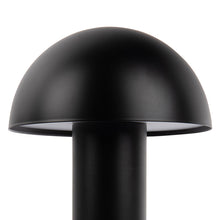 Cargar imagen en el visor de la galería, Lámpara sobremesa metal recargable negro 24,5 cm LED- PGLS0055