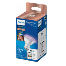 Cargar imagen en el visor de la galería, Ampolleta inteligente luz cálida fria y rgb dimeable 4,7W - PHAM0054