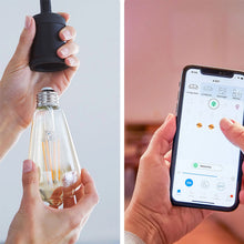 Cargar imagen en el visor de la galería, Ampolleta vintage ámbar LED 6,9 W E27 - PHAM0056