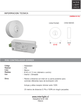 Cargar imagen en el visor de la galería, Dimer para driver inalámbrico tipo B - TODI0001