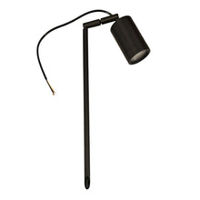 Cargar imagen en el visor de la galería, Estaca jardín metal negro IP65 Ø 6x41 cm GU10 - TOES0006