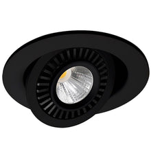 Cargar imagen en el visor de la galería, Foco embutido aluminio negro dimeable Ø10,8 cm LED 9W - TOFO0048
