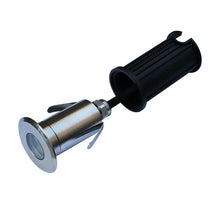 Cargar imagen en el visor de la galería, Foco embutido aluminio piso exterior LED 1 W 12V- TOFO0067