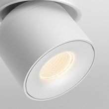 Cargar imagen en el visor de la galería, Foco sobrepuesto dimeable aluminio blanco basculante Ø 9 cm LED 10W - TOFO0089