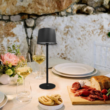 Cargar imagen en el visor de la galería, Lámpara sobremesa aluminio negro LED 3,5 W - TOLS0024