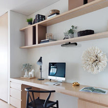 Cargar imagen en el visor de la galería, Plafón inalámbrico PVC negro 28 cm LED 12W - TOPL0014