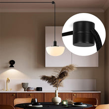 Cargar imagen en el visor de la galería, Soporte negro para cable eléctrico - TOSO0002