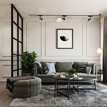 Cargar imagen en el visor de la galería, Foco dirigible magnético ultra slim negro angulo ajustable LED 7W TUYA - ARFO0070