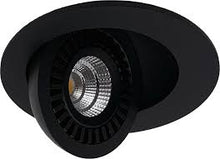 Cargar imagen en el visor de la galería, Foco embutido aluminio negro dimeable Ø10,8 cm LED 9W - TOFO0048
