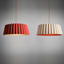 Cargar imagen en el visor de la galería, Lámpara colgante madera natural Ø 80 cm E27 - A pedido - WPLC0016