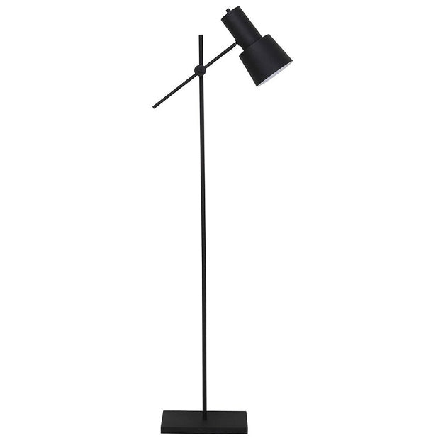 Lámpara de pie metal negro 31x1,41 cm E27 - LLLP0010