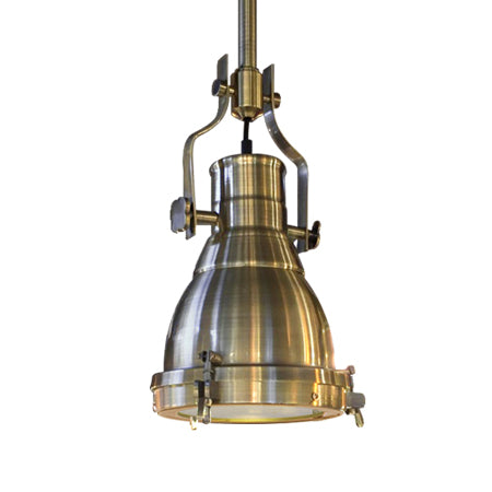 Lámpara colgante bronce envejecido Ø 19,5 E27 - KELC0041