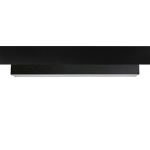Foco metal negro para riel magnético LED 7,2W - ARFO0009