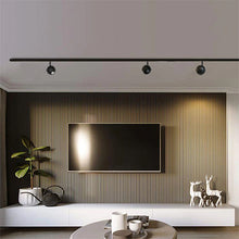 Cargar imagen en el visor de la galería, Foco metal negro para riel magnético LED 8,5W - ARFO0023