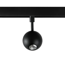 Cargar imagen en el visor de la galería, Foco metal negro para riel magnético LED 4,5W - ARFO0024