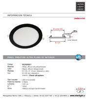 Cargar imagen en el visor de la galería, Foco negro embutido LED 6W - BEFO0021