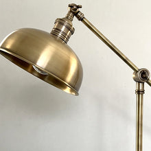 Cargar imagen en el visor de la galería, Lámpara de pie metal bronce envejecido Ø25x1,33 cm E27 - DCLP0006
