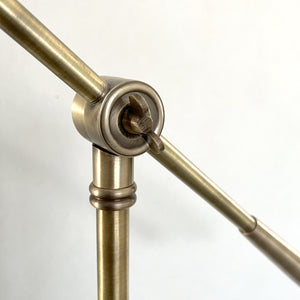 Lámpara de pie metal bronce envejecido Ø25x1,33 cm E27 - DCLP0006