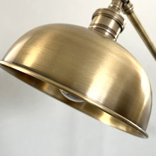 Cargar imagen en el visor de la galería, Lámpara de pie metal bronce envejecido Ø25x1,33 cm E27 - DCLP0006
