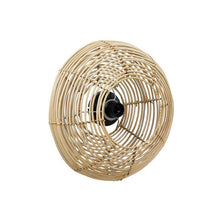 Cargar imagen en el visor de la galería, Apliqué ratán natural Ø40 cm E27 - LLAP0073