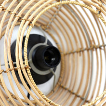 Cargar imagen en el visor de la galería, Apliqué ratán natural Ø40 cm E27 - LLAP0073