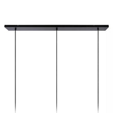 Cargar imagen en el visor de la galería, Lámpara colgante metal vidrio empavonado bronce 1,06 3 luces cm E27 - LULC0193