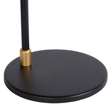 Cargar imagen en el visor de la galería, Lámpara de pie metal negro bronce envejecido Ø 25x1,67 cm GU10 - LULP0024
