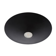 Cargar imagen en el visor de la galería, Plafón metal negro Ø 35x5 cm LED 12W - LUPL0038