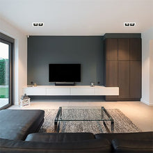 Cargar imagen en el visor de la galería, Foco embutido puzzle metal blanco corte 16,5x8,3 cm 2 luces GU10 - MUFO0029