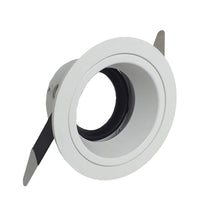 Cargar imagen en el visor de la galería, Foco embutido aluminio blanco óptica profunda Ø9x4,5 cm GU10 - MUFO0116