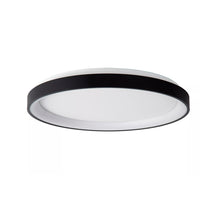 Cargar imagen en el visor de la galería, Plafón aluminio negro difusor acrílico Ø 38 cm LED 30W - OYPL0005