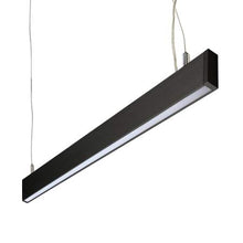 Cargar imagen en el visor de la galería, Lámpara colgante aluminio dimeable negro 90 cm LED 25W - SNLC0032
