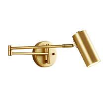 Cargar imagen en el visor de la galería, Apliqué metal dorado articulado Ø11,5 cm LED 5W - TOAP0034