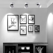 Cargar imagen en el visor de la galería, Foco sobrepuesto dimeable aluminio blanco Ø 10 cm LED 12W - TOFO0004