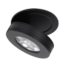 Cargar imagen en el visor de la galería, Foco embutido dimeable aluminio negro Ø 10 cm LED 8W - TOFO0019