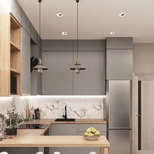 Cargar imagen en el visor de la galería, Foco embutido basculante dimeable metal blanco Ø 8,4 cm LED 10W - TOFO0030